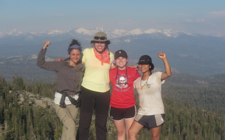 backpacking expedition for teen girls in yosemite national park